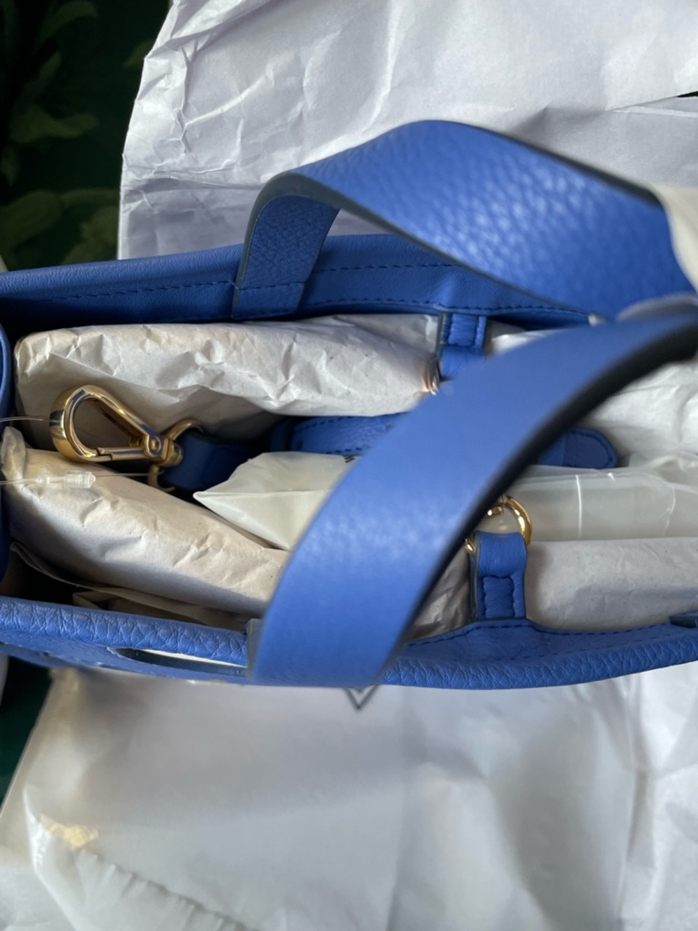 NWT Radley London Shore Thing Small Blue Leather Satchel🌞☀️🌅 - Picture 13 of 16
